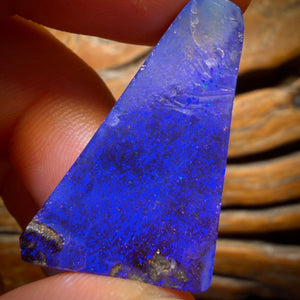 78.9cts - Australian Boulder Seam Opal Pair. Natural Split