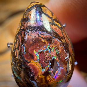 11.8cts - Tribal Queensland Boulder Opal from Yowah