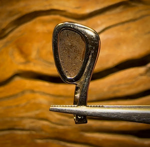 Sterling Silver - Queensland Boulder Opal Doublet Pendant With Red