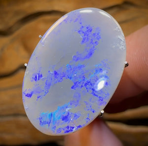 5.6cts - Lightning Ridge Dark Opal - Opal Whisperers