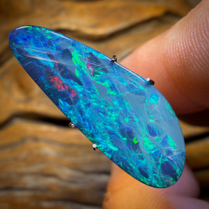 6.9cts - Large Australian Boulder Opal Doublet