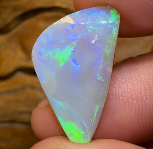 10cts - Lightning Ridge Dark Opal Rub - Opal Whisperers