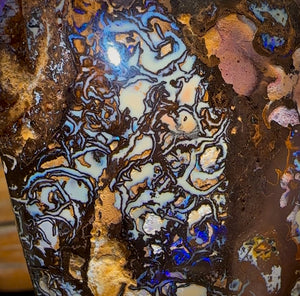 910.5cts - Large Tribal Queensland Boulder Opal. Polished Specimen