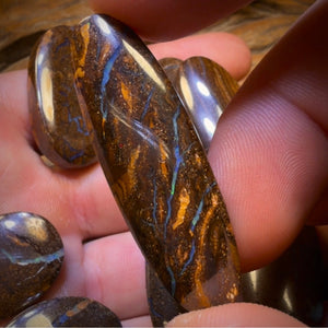 322.6cts - 10x Australian Boulder Seam Opal’s. Wholesale Dealers Parcel