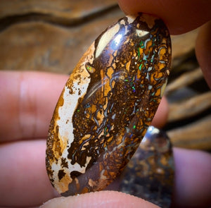 48 hour Vip Crazy Offer 49.3cts - 3x Australian Tribal Boulder Opal’s. Wholesale Dealers Parcel