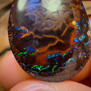 24.5cts - Tribal Queensland Boulder Opal from Koroit