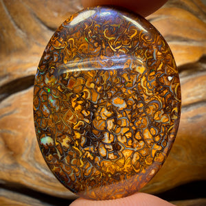 63.2cts - Tribal Yowah Nut Opal. Australian Opal