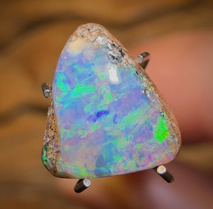 1.65cts - Solid Australian Boulder Pipe Opal - Opal Whisperers