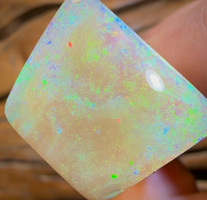 19.1cts - Yowah Nut Pure Golden Crystal Opal. Old Material Super Rare - Opal Whisperers