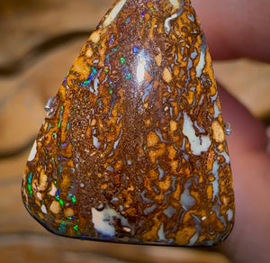 14.3cts - Australian Boulder Opal. Yowah Tribal Bargain - Opal Whisperers