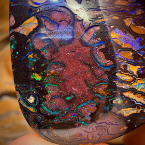131.1cts - Top Tribal Australian Boulder Opal from Koroit
