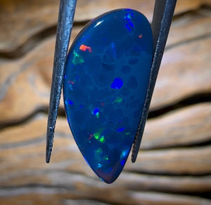 6.4cts - N1 GEM Black Opal from Lightning Ridge - Opal Whisperers