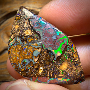 66.9cts - Tribal Queensland Boulder Opal from Yowah
