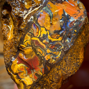 106.7cts - Awesome Tribal Yowah Nut Opal Rough Piece. Found on ‘OUTBACK OPAL HUNTERS’!!