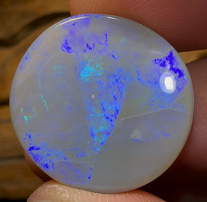 29.9cts - Dark Opal from Lightning Ridge - Opal Whisperers