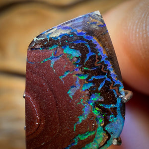 3.5cts - Yowah Nut Tribal Opal. Australian Boulder Opal
