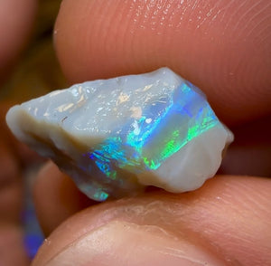 46.7cts - 5x Lightning Ridge Crystal and Dark Opal Rough Parcel - Opal Whisperers