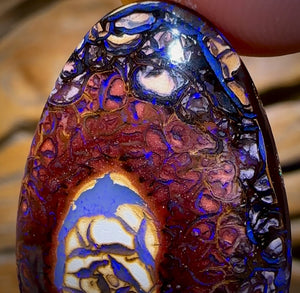 43.1cts - Tribal Queensland Boulder Opal from Yowah