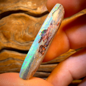 “Set in Stone” - Private Collector Investment - 45.8cts - Coober Pedy, Semi Black, Semi Crystal Opal . Featured on “Outback Opal Hunters”!!