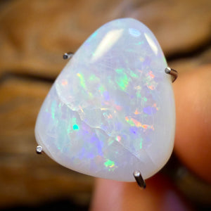90% Off Wild Card! 2.2cts - South Australian White Opal from Coober Pedy Inclusion