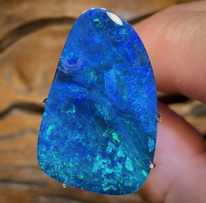 10.8cts - Large TOP Australian Boulder Opal Doublet - Opal Whisperers