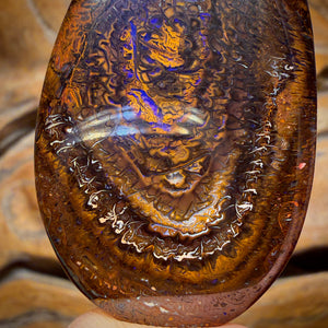 83.3cts - Tribal Yowah Nut Opal. Australian Opal