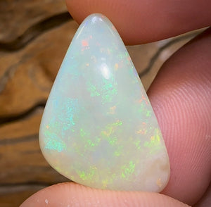14.6cts - Rare Andamooka Crystal Opal. Gem Quality Double Sided - Opal Whisperers