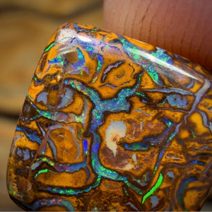 7.3cts - Tan Tribal Yowah Nut Opal. Australian Opal