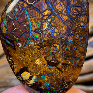 38.5cts - Tribal Queensland Boulder Opal from Yowah