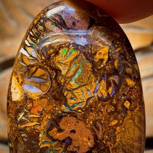 48.9cts - Tribal Yowah Nut Opal. Double Sided