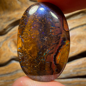 Bargain Card! 58.7cts - Tribal Yowah Nut Opal. Australian Opal