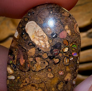 68.2cts - Big Yowah Nut Conglomerate Opal Pair BARGAIN