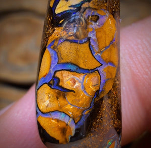 18.1cts - Tribal Australian Boulder Opal from Yowah