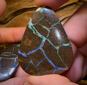 161cts - Large Australian Boulder Opal Pair, one is Double Sided. Only $4/Ct - Opal Whisperers