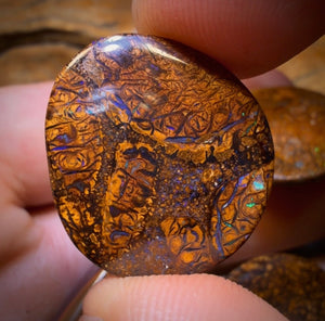 157.1cts - 5x Australian Tribal Boulder Opal’s. Wholesale Dealers Parcel