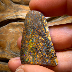 57.3cts - Top Tribal Artistic Queensland Boulder Opal from Yowah