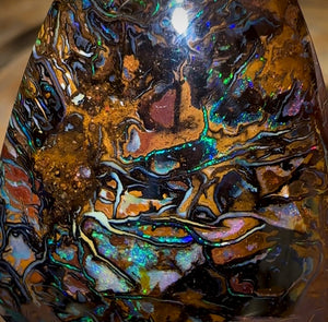 76.6cts - Large Top Tribal Queensland Boulder Opal from Koroit Double Sided