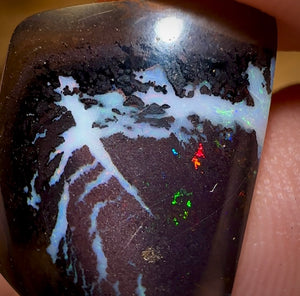 46.7cts - 5x Tribal Koroit Nut Opals BLACK IRONSTONE. Australian Opal Parcel - Opal Whisperers