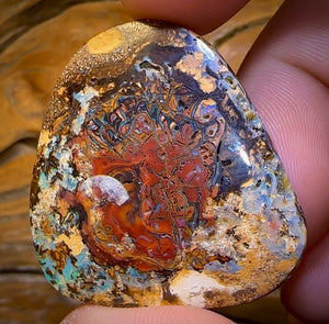 68.1cts - Top Tribal Yowah Nut Opal. Australian Opal