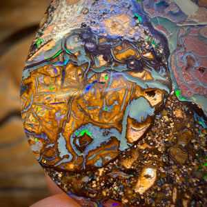 66.9cts - “Celebrity Stone” Tribal Queensland Boulder Opal from Yowah