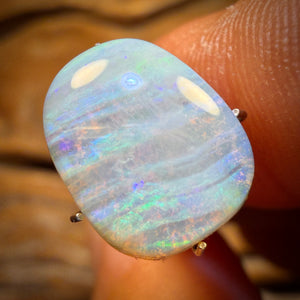 4.9cts - “Ice Waves” Australian Boulder Seam Opal from Winton