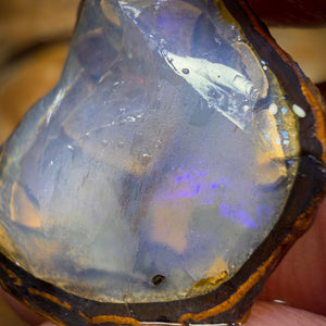 🔨 AUCTION 🔨 15.1cts - Yowah Nut Crystal Centre Opal Rough Piece