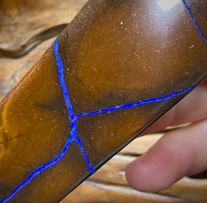 844.4cts- Polished Queensland Boulder Opal Specimen. Massive Heritage Piece - Opal Whisperers