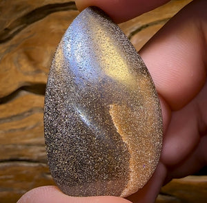 136.6cts - “Blue Leopard”Large Australian Boulder Seam Opal from Opalton