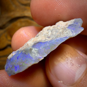 24,4 carats - Morceau brut d'opale de Lightning Ridge