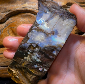 292g - Queensland Boulder Seam Opal Rough Specimen - Opal Whisperers