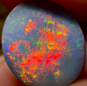 4.4cts - South Australian Dark Opal from Mintabie - Opal Whisperers