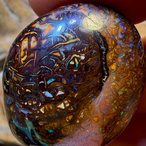 Aren’t you glad you waited till the end Card! 107.6cts - Tribal Yowah Nut Opal. Australian Opal