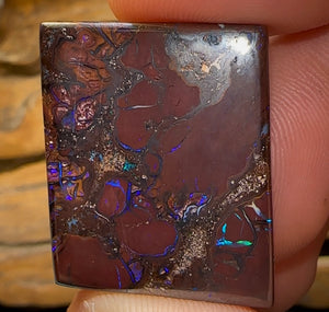 58.9cts - Queensland Boulder Opal Double Sided - Opal Whisperers