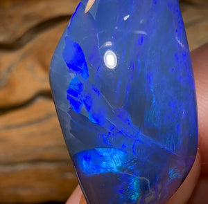 25.5cts - Large Australian Black Opal from Lightning Ridge. Heritage Collection - Opal Whisperers